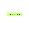 Kiss-cut Bascik Logo Sticker (3.5"x0.80")